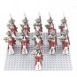 Templar Order Knights Templar Minifigures Lego Compatible Medieval Kni