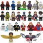 Black Adam Shazam Captain Britain New Captain America Minifigures Lego