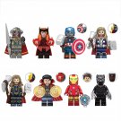 6 Infinite Gems Ultron Wanda Maximoff Thor Minifigures Lego Compatible