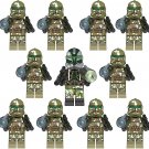 11pcs Commander Kashyyyk Commander Gree Minifigures Lgeo Compatible St