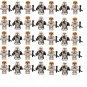 Commander Cody and Utapau Airbone Clonetrooper Minifigures Lego Compat