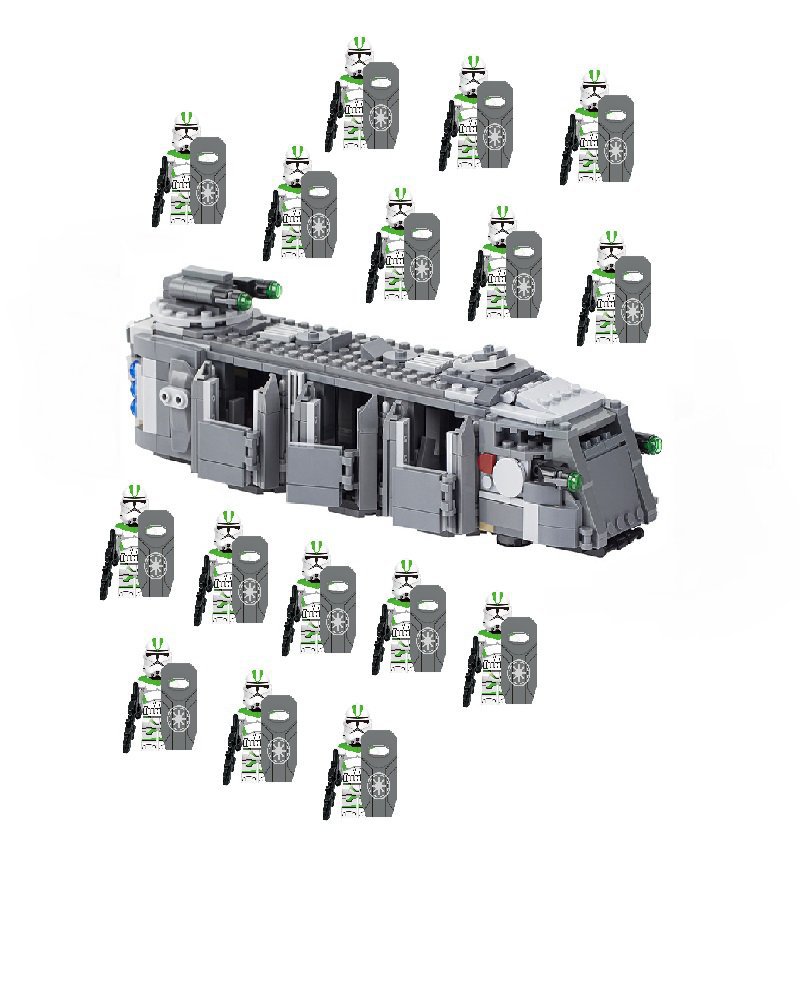 Imperial Armored Marauder 442nd Clone Trooper Minifigures Lego Compati