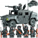 Heavy Ghost Team Specia Force Minifigures Lego Compatible Modern Milit