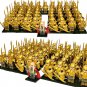 50pcs Gold Erl Thranduil Minifigures Lego Compatible The Hobbit Sets