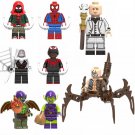 Kingpin Scorpion Green Goblin Minifigures Lego Compatible Movie Into t