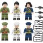 Army and Air force Woman Soldier Minifigures Lego Compatible Military