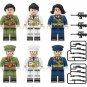 Army and Air force Woman Soldier Minifigures Lego Compatible Military
