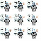 9pcs ARC Trooper Echo Minifigures Lego Compatible Clone Army Sets