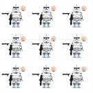 9pcs Clone Trooper 501st Legion Tup Minifigures Lego Compatible Clone