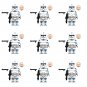 9pcs Clone Trooper 501st Legion Tup Minifigures Lego Compatible Clone