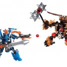 Clay Moorington Mecha VS Lavaria Mecha Minifigures Lego Compatible Nex