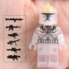 Transparent Clone Pilot Minifigures Lego Compatible Star Wars Minifigu