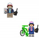2pcs Dustin Henderson Minifigures Lego Compatible Stranger Things 4 Se