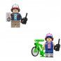 2pcs Dustin Henderson Minifigures Lego Compatible Stranger Things 4 Se