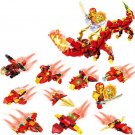Kai Smith Summon the Divine Fire Dragon Minifigures Lego Compatible Ni
