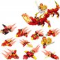 Kai Smith Summon the Divine Fire Dragon Minifigures Lego Compatible Ni