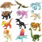 Anky losauru Indominus Rex Carnotaurus Minifigures Lego Compatible Jur