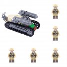 France FT-17 Grenade launcher Soldier Minifigures Lego Compatible WW2