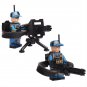 America Army M134 minigun Soldier Minifigures Lego Compatible Military