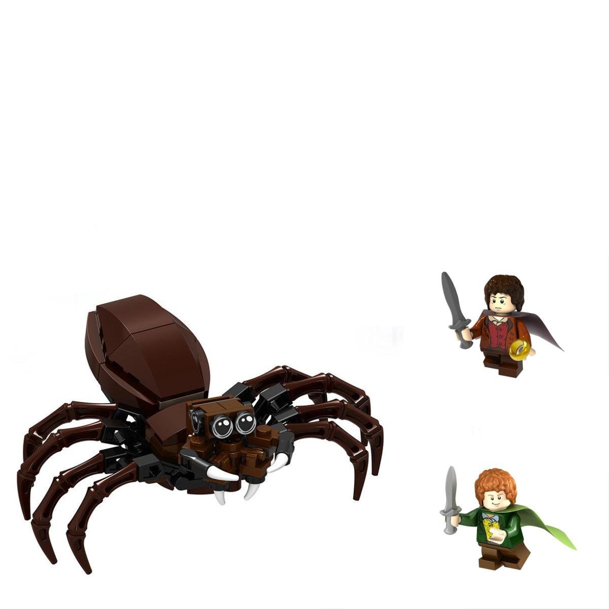 Spider Shelob Frodo Baggins Samwise Gamgee Minifigures Lego Compatible
