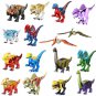 16pcs Colourful Dinosaur Minifigures Lego Compatible Jurassic World 20