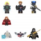 Avengers 3 Railway Station Great War Minifigures Lego Compatible Super