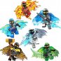 Wings Ninjago Kai Jay Cole Zane Minifigures Lego Compatible Ninjago Se