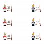 Dutch Dragoon VS Spanish Cuirasier Minifigures Lego Compatible Europea