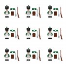 9pcs Italian Iight Infantry Minifigures Lego Compatible European Seven