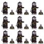 9pcs Biochemical Suit Zombie Minifigures Lego Compatible Halloween Set