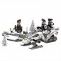 Military Extreme snow Motorcycle Snow soldiers Minifigures Lego Compat