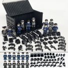 S.W.A.T. Black Panther attacks Minifigures Lego Compatible Special For