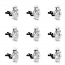 9pcs White Bobafeet Minifigures Lego Compatible Star Wars Sets
