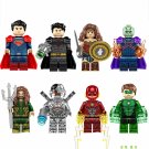 Martian Manhunter Green Lantern Cyborg The Flash Minifigures Lego Comp