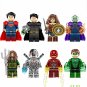 Martian Manhunter Green Lantern Cyborg The Flash Minifigures Lego Comp