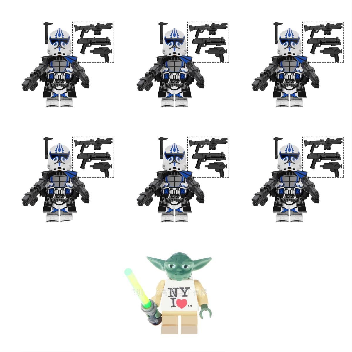 I Love NY Master Yoda Hardcase Minifigures Lego Compatible Star Wars S