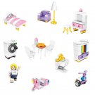 Girl Home Furniture Electrical Equipment Minifigures Lego Compatible f
