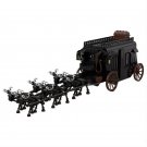 Middle Ages Skeleton ghost carriage Minifigures
