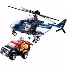 America West Helicopter Chase Minifigures Lego Compatible City Police