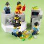Bank Robbers Thief Police Minifigures Lego Compatible City Sets