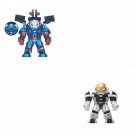 Big Iron Patriot VS Hulkbuster Minifigures Lego Compatible Super Heroe