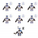 7pcs Fives Rex Minifigures Lego Compatible Star Wars The Clone Wars Se