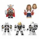 Hulkbuster Mighty Thor Wanda Minifigures Lego Compatible Superhero Set