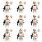 9pcs Clone Trooper Waxer Minifigures Lego Compatible Star Wars The Clo