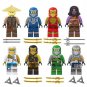 Gold Samurai Sword Ninjago Minifigures Lego Compatible Toy