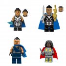 4pcs Valkyrja Minifigures Lego Compatible Thor Love and Thunder Sets