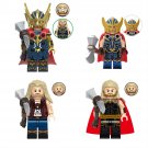 4pcs New Thor Odinson Minifigures Lego Compatible Thor 2022