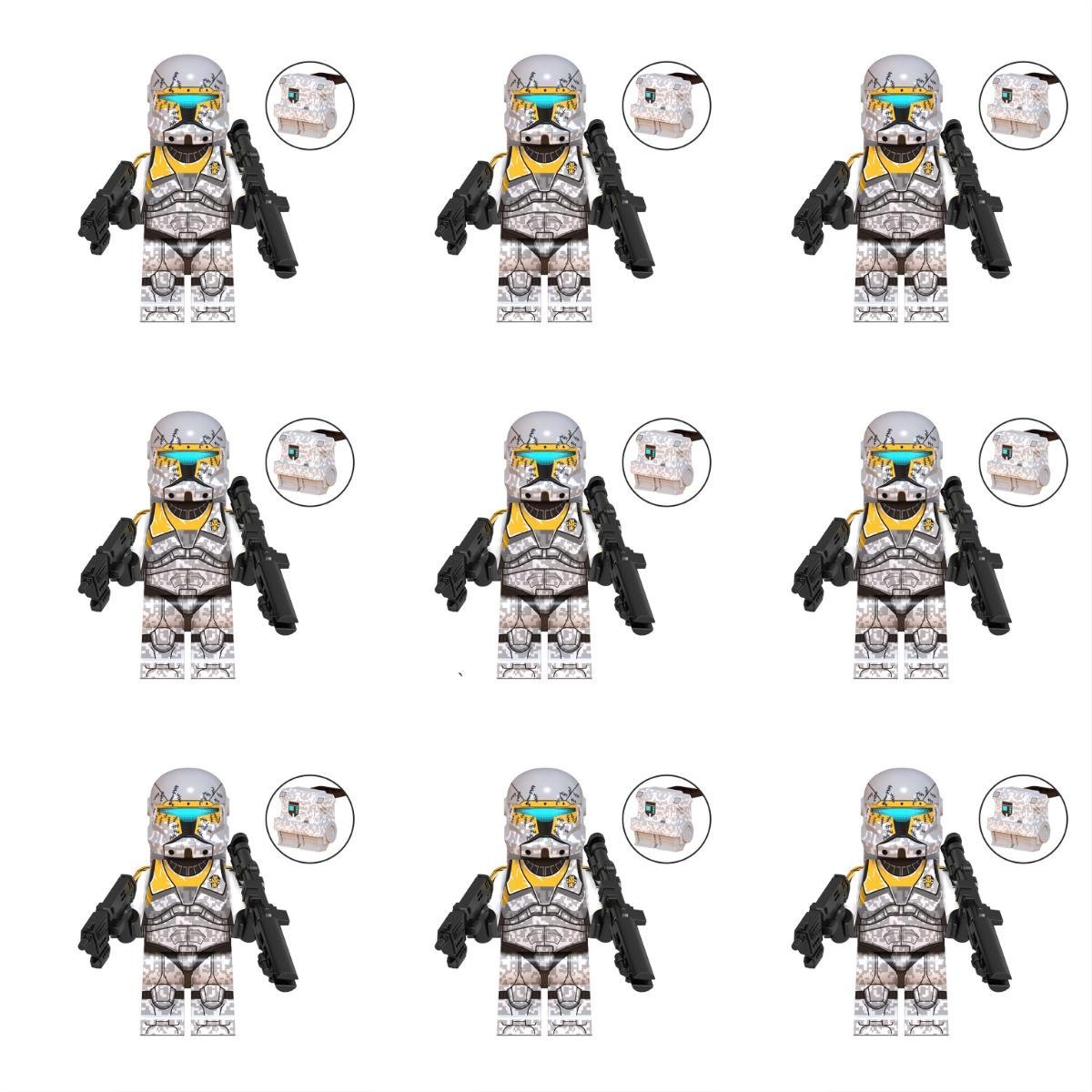 9pcs Gregor Minifigures Lego Compatible Star Wars The Clone Wars Set