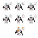 Commandos Captain Minifigures Lego Compatible Star Wars Sets