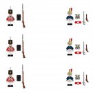French Nepoleon Cuirassier VS UK Line Infantry Minifigures Lego Compat